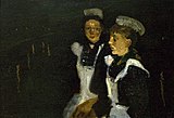 Georg Hendrik Breitner (1890): Two servants, Teylers Museum Haarlem.