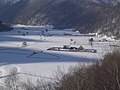 View of valley of Zărneşti