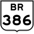 BR-386 shield}}