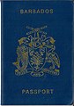 Barbadian passport as issued in the 1990s.