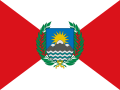 Primera bandera nacional del Perú, creada durante el Protectorado de San Martín