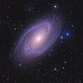 Bright Spiral Galaxy M81 (October 17, 2015[17])