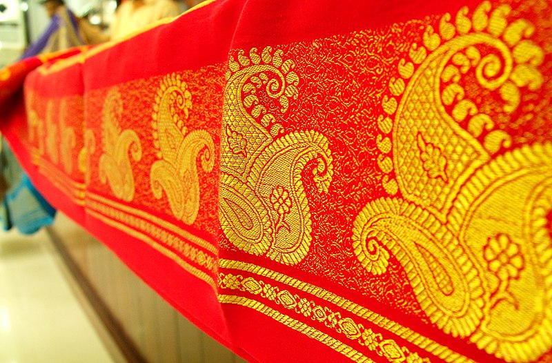 File:Mysore Silk Saree.jpg