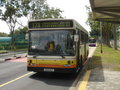 The Scania L113CRL buses bodied with an Alexander Strider body had a step entrance due to the underfloor air conditioning.