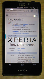 Sony Xperia T