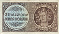 1 Crown or Koruna of the Protectorate.