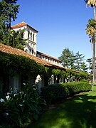 Nobili Hall, named after founder and first president of Santa Clara College, Italian Jesuit Gian Nobili