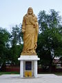 A statue of Jesus in Maumere, Flores