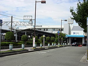 車站入口(2010年9月)