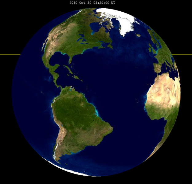 Archivo:Lunar eclipse from moon-2050Oct30.png