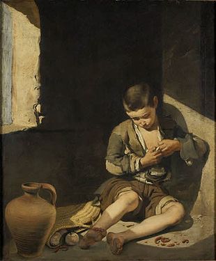 Niño espulgándose, hacia 1650, París, Museo del Louvre.