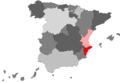 Location of Algueña