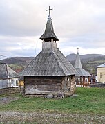 Wooden church in Văleni