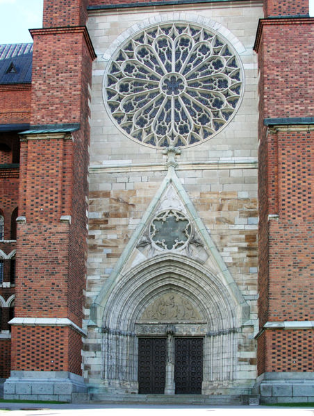 Файл:Uppsala domkyrka portal02.jpg