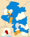 2011 results map