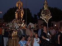 Procesión de la Virgen del Carmen en Carabanchel. 2011