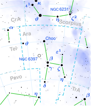 Gliese 674 is located in the constellation Ara.