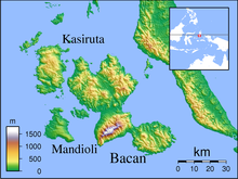 LAH/WAEL is located in Bacan Islands