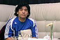 Diego Armando Maradona (30/10/1960 - 25/11/2020) Futbolista, considerado el mejor jugador de fútbol del siglo XX. Segundo puesto con el 39,7% de los votos