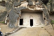 the Church of the Serpent, in the Ihlara Valley (Cappadocia, Turkey).