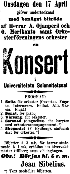 File:JSibelius Serenad 17Apr1895 Hufvudstadsbladet.png