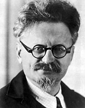 Photograph portrait of Leon Trotsky