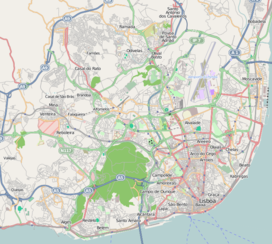 Túnel de Alcântara ubicada en Lisboa