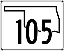 Oklahoma State Highway 105.svg