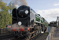 34059 at Sheffield Park station