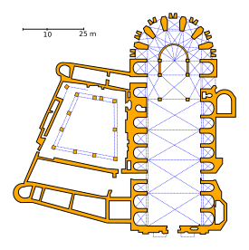 Plano de la catedral.