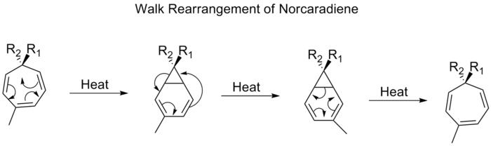 norcaradiene rearrangment