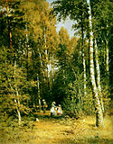 Иван Шишкин. «Берёзовая роща», 1878 г.