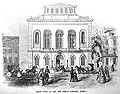 Old building, Boylston St., 1850s