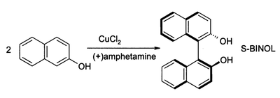 CuCl2氧化偶联制备联萘酚