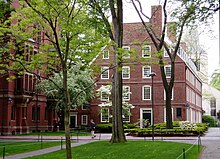 A building at Harvard University