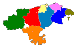 Partidos judiciales de Cantabria