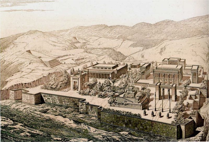 Файл:Persepolis vue d'oiseau Chipiez.jpg