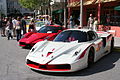 FXX next to standard road car Enzo