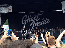 The Ghost Inside at 2014's Warped Tour