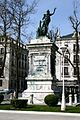 Statue of Velarde in Santander, Cantabria