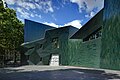 The postmodern New Synagogue (1999) by Manuel Herz in Mainz