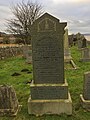 Tombstone in Balmerino of Thomas Barrie.