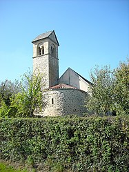 The church of Sainte-Madeleine, in Avrée