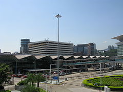 Hung Hom Station in Hung Hom, Hong Kong.