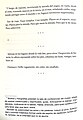 Ejemplo de leucós en Husos, de Chantal Maillard: la referencia a pie de página delata un espacio en blanco dentro del texto principal.