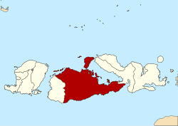 Location of Sumbawa Regency in West Nusa Tenggara