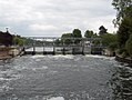 Sluice gates near Henley, on the River Thames