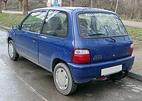 European export version with "Suzuki Alto" badging