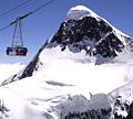 The Klein Matterhorn cable car, Pennine Alps