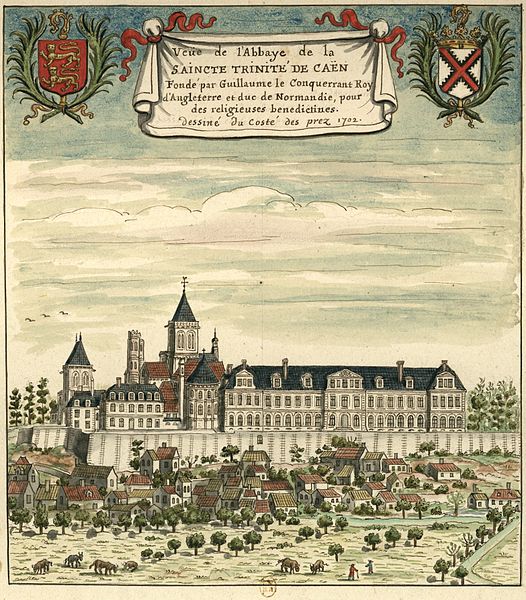 Archivo:Caen abbayeauxdames 1702.jpg